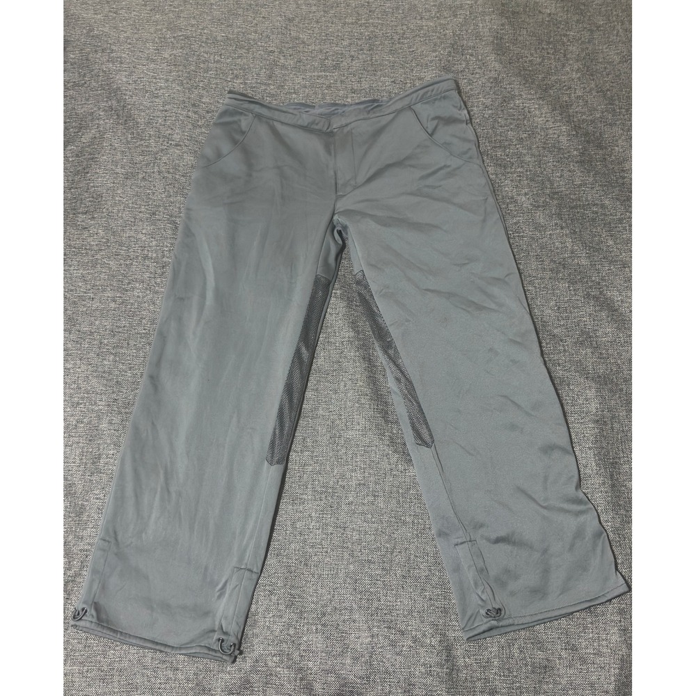 Burton Womens XL Fleece Pants Grey Snowboard Base Layer